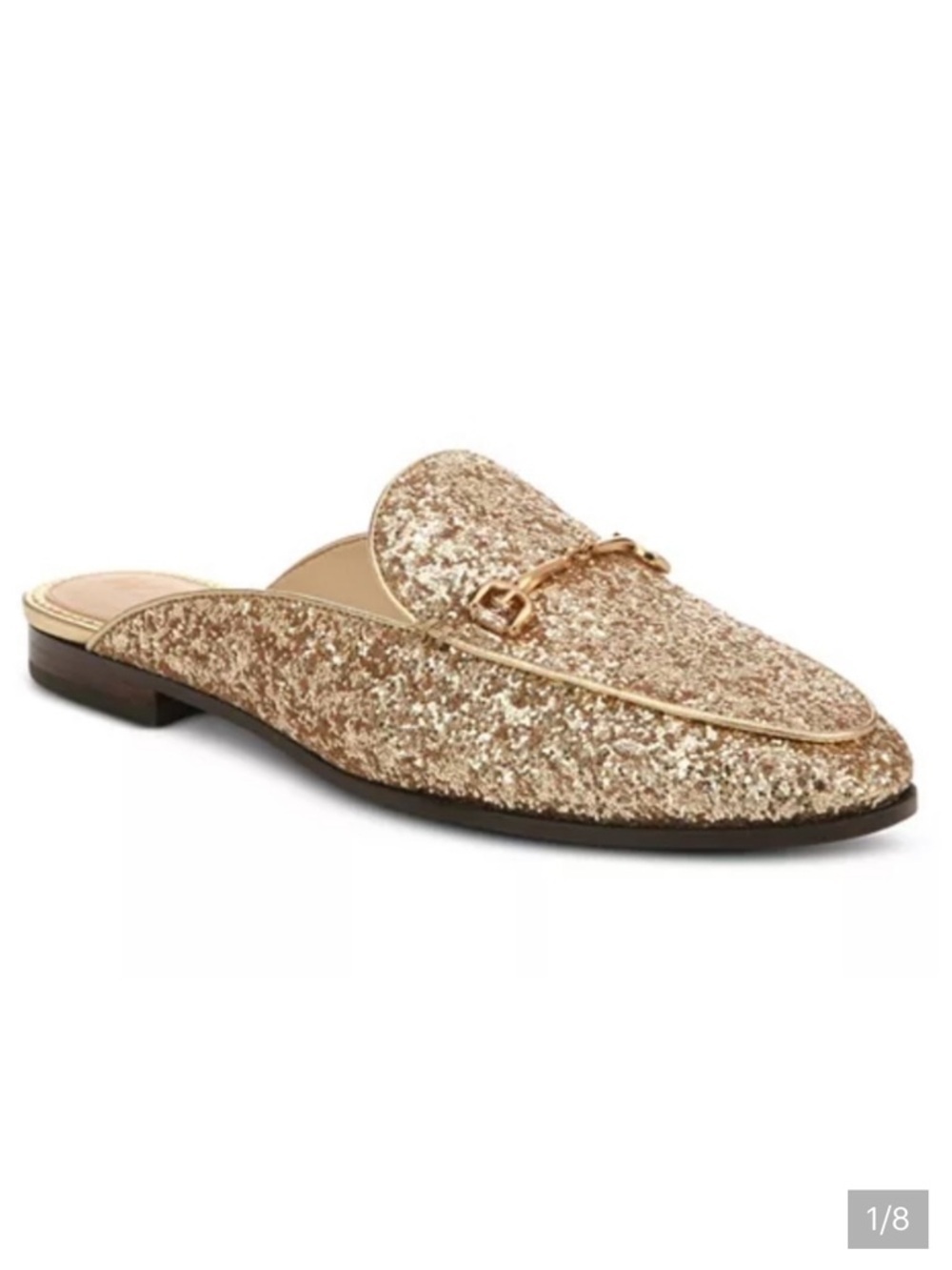 Sam Edelman Linnie Bit White Leather mule Size 7